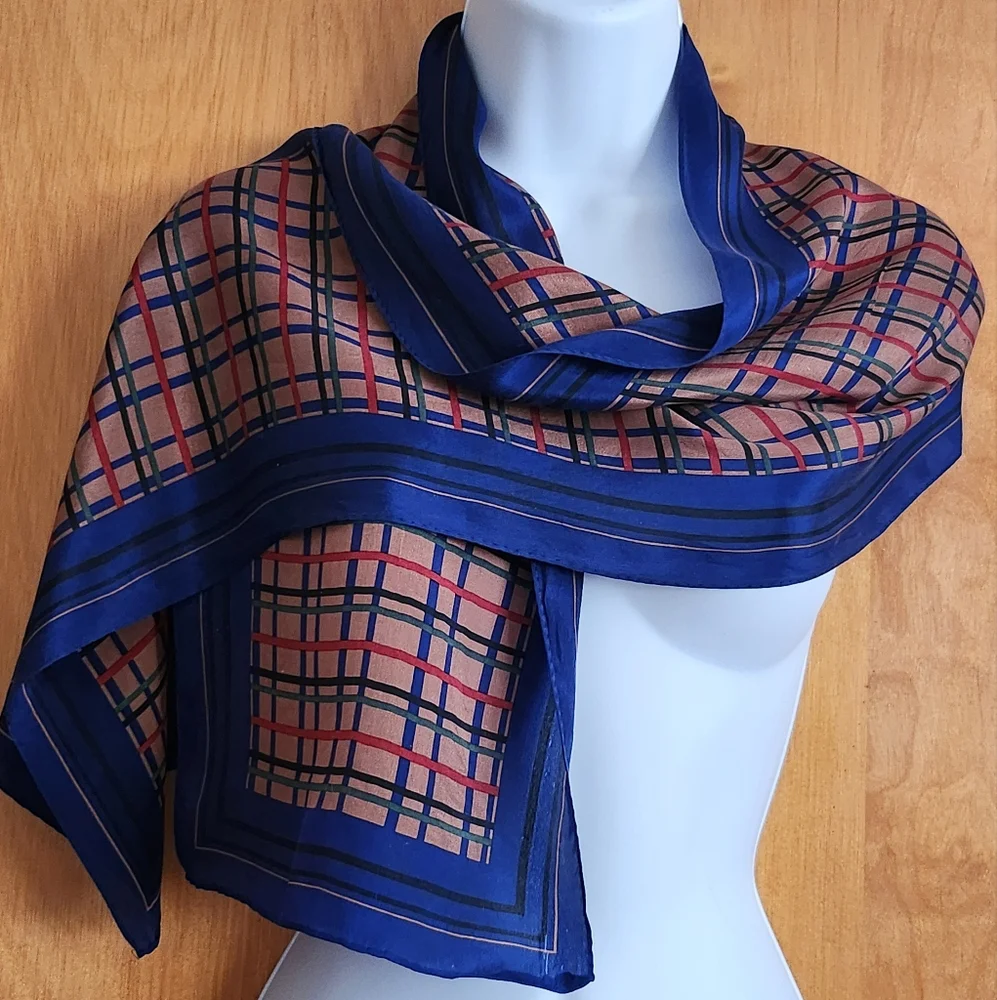 Anne Klein Silk Scarf
